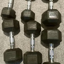 Dumbbell weight set