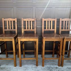Wooden Barstools