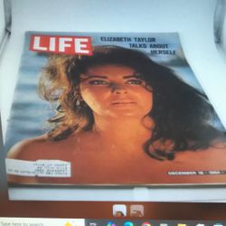 Life Magazine: Elizabeth Taylor Talks About Herself; December 18, 1964 (Vintage)