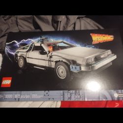 Lego Back To The Future Dalorian 