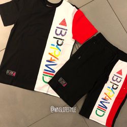 Black Pyramid short set