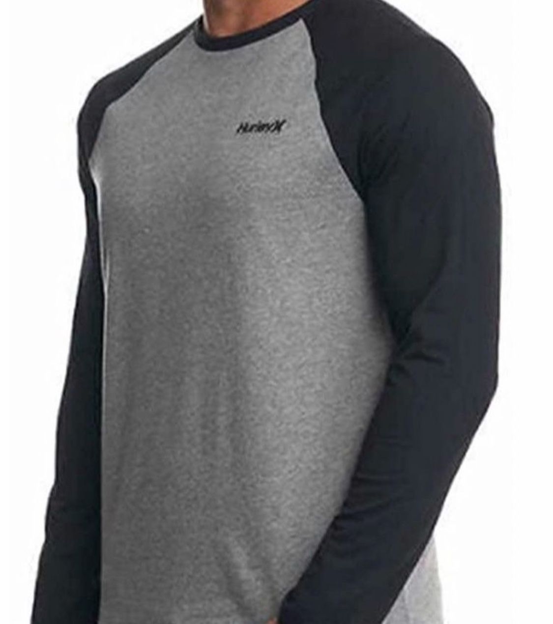 HURLEY (S) L/S RAGLAN TEE. NEW