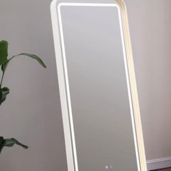32 X 71 INCH LED STANDING MIRROR BT SPEAKERS BLACK
