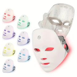 New 7-Color LED Face Mask for Skin Care