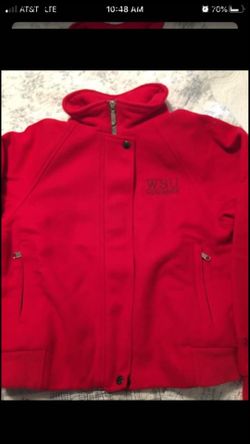 WSU wool North Face Jacket