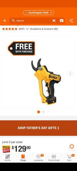 DeWalt pruner