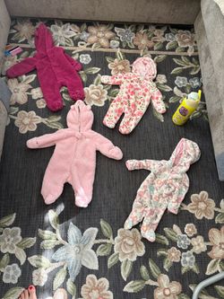 0-3 month baby buntings