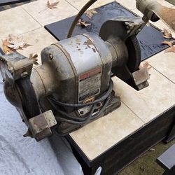 Craftsman Grinder Old School Works Good