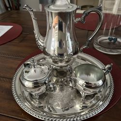 International Sterling Silver Tea Set