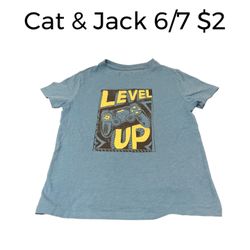Cat & Jack T-shirt Great Condition Boys Size 6/7 💖💖M6