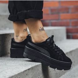 Puma x Fenty Cleated Sneaker Creeper Black