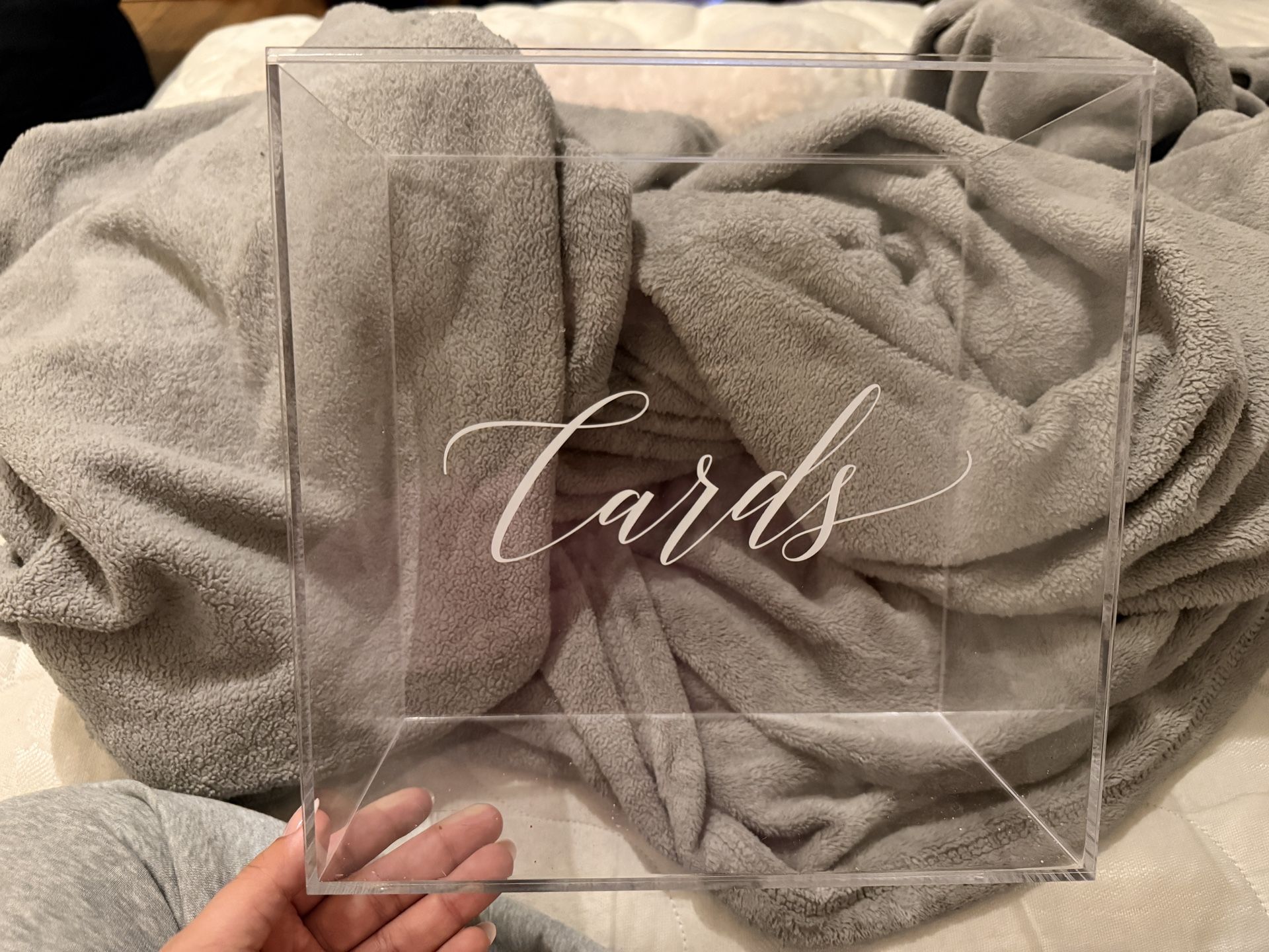 Acrylic Card Box For Party