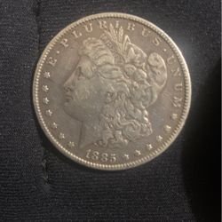 Silver Dollar Coin 1885  Make Offer