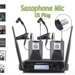 GLXD24 Dual Channel Wireless 2 SAXOPHONE  , ETC