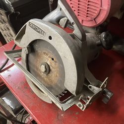Old Craftsman Circular Saw, Skill Saw