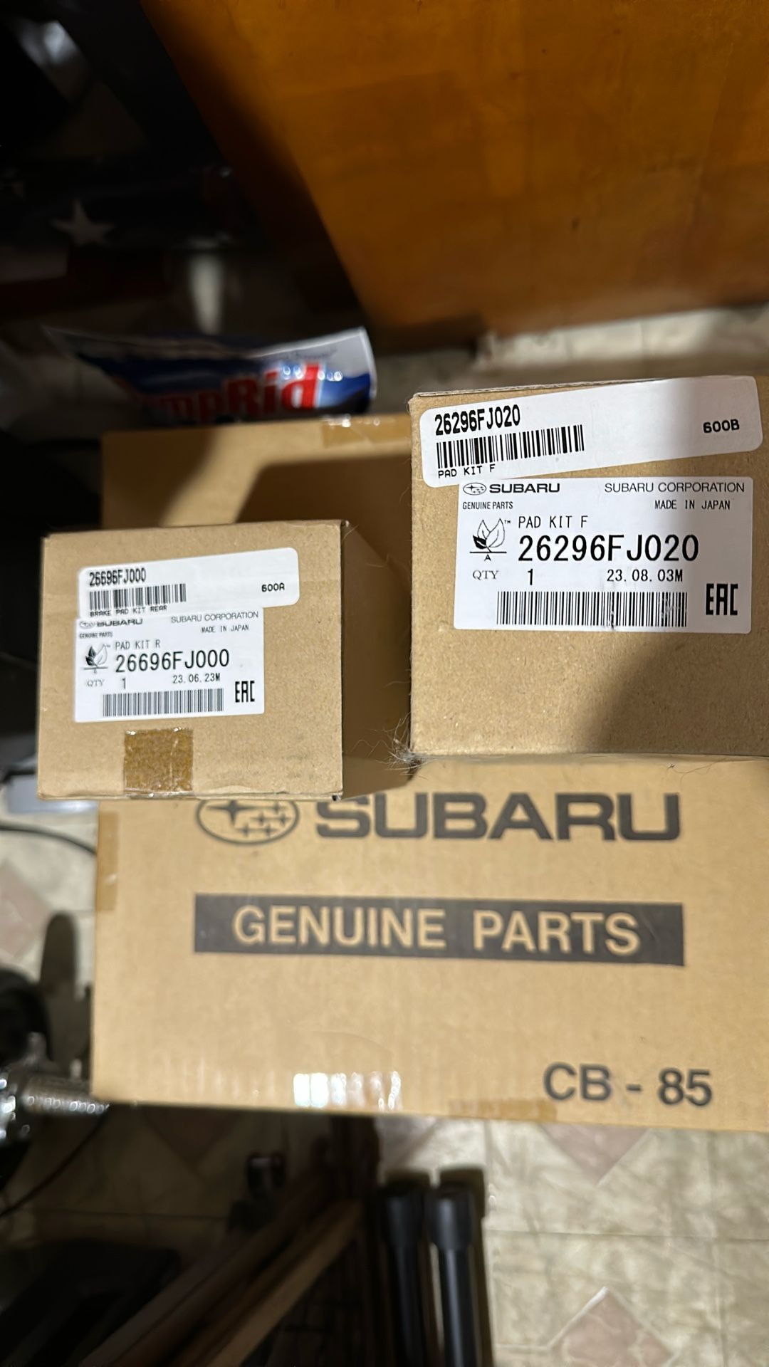 Subaru Crosstrek 2017 Brake Set
