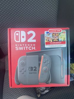 Brand New Switch 2 Sealed Box And Comes With 1 Game Your Choice