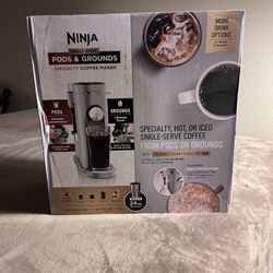 Ninja Single-Serve Pods And Grounds Specialty Coffee Maker