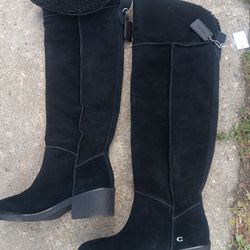 !! New Women's  Boots By Coach size 5.5