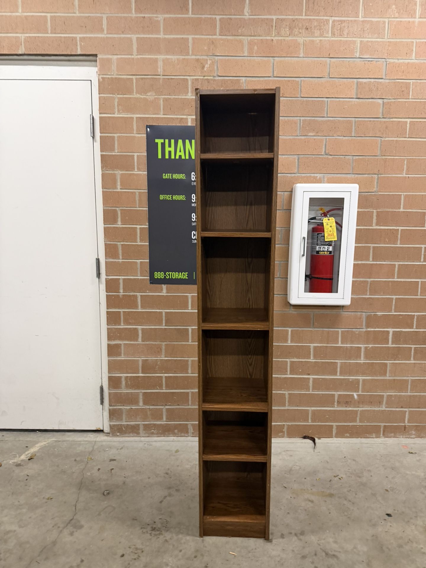 Tall Skinny Bookcase