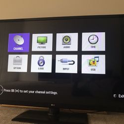 LG 55 inch TV Not A Smart TV