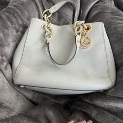 Blue Micheal Kors Bag 