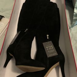 Size 7 Wide Calf Vince Camuto Knee-High Boot