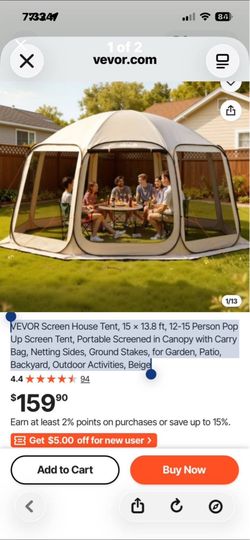 Gazebo Pop Up Tent