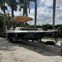 24ft Hurricane Deck Boat
