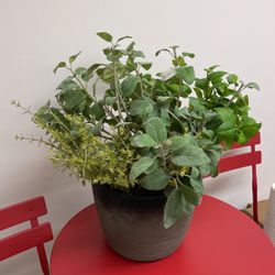 Artificial Mixed Herb Potted Plant