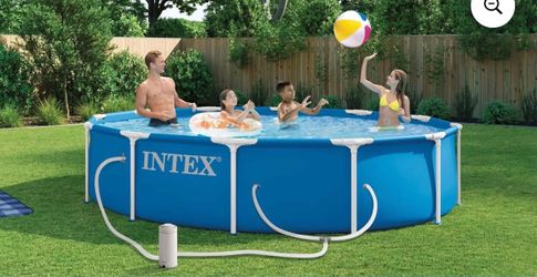 Intex above ground pool