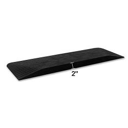 Ruedamann 2'' Rise Non-Skid Solid Rubber Wheelchair Ramp