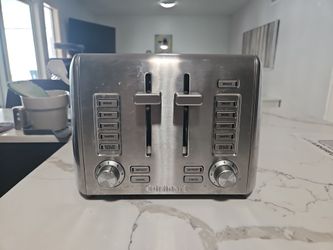Cuisinart custom select 4 slice toaster (rbt-1350pc)