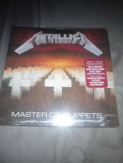 Metallica Master of Puppets CD Remaster