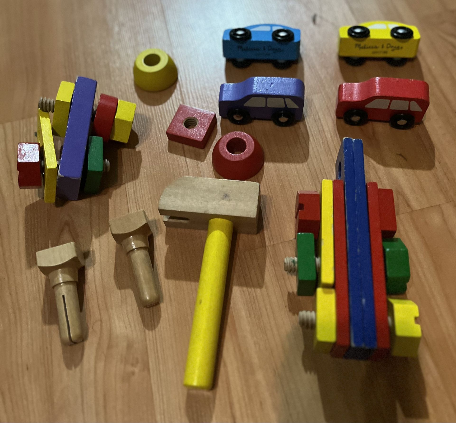 Kids Wooden Tolls & Card