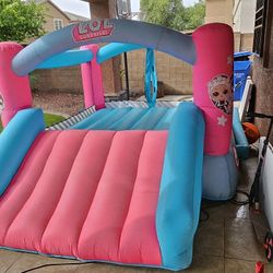 Kids Play Bounce House Slide 