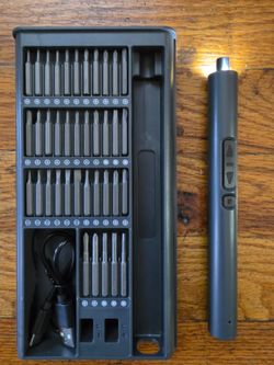 NEW Factory Sealed 72-in-1 Precision Electric Screwdriver Set – Rechargeable USB-C | 64 Magnetic Bits