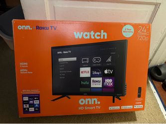 Brand New Roku 24in Tv Comes With Everything.