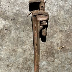 Rigid Heavy Duty Plumber Pipe Wrench