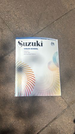 Suzuki violin school volume 1 book