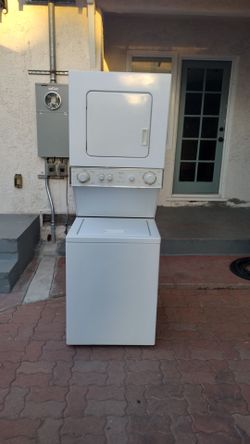 24 inch wede stackable washer gas dryer