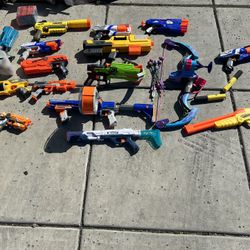 Nerf Gun Lot