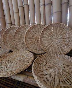 Wicker Plate Decor Vintage