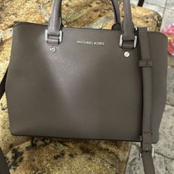 Michael Kors Savannah Saffiano Leather Satchel Bag