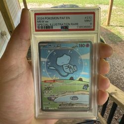 Mew Ex #232 PSA Graded 9 
