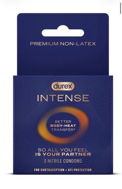 Durex Intense Nitrile Condoms – 18 Count