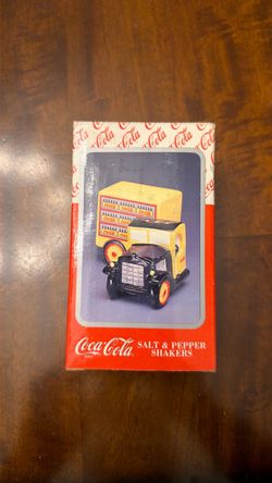 Coca-cola salt and pepper shakers