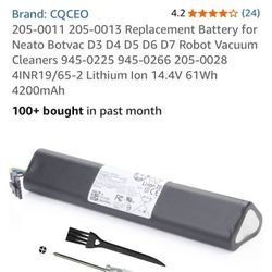 Replacement Battery For Neato botvac vacuum cleaner 