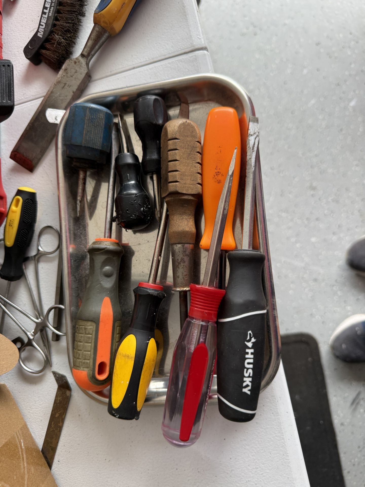 assorted screwdrivers