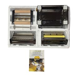 Atlas Marcato Multi Pasta Machine Maker Set Model # 150mm Deluxe Italy
